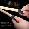 2 Pcs Drumstick Control Clip Auxiliary Drum Stick Grip ABS