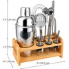 Cocktail Shaker Set -13 +1 Pcs Cocktail Mixing Set Stainless