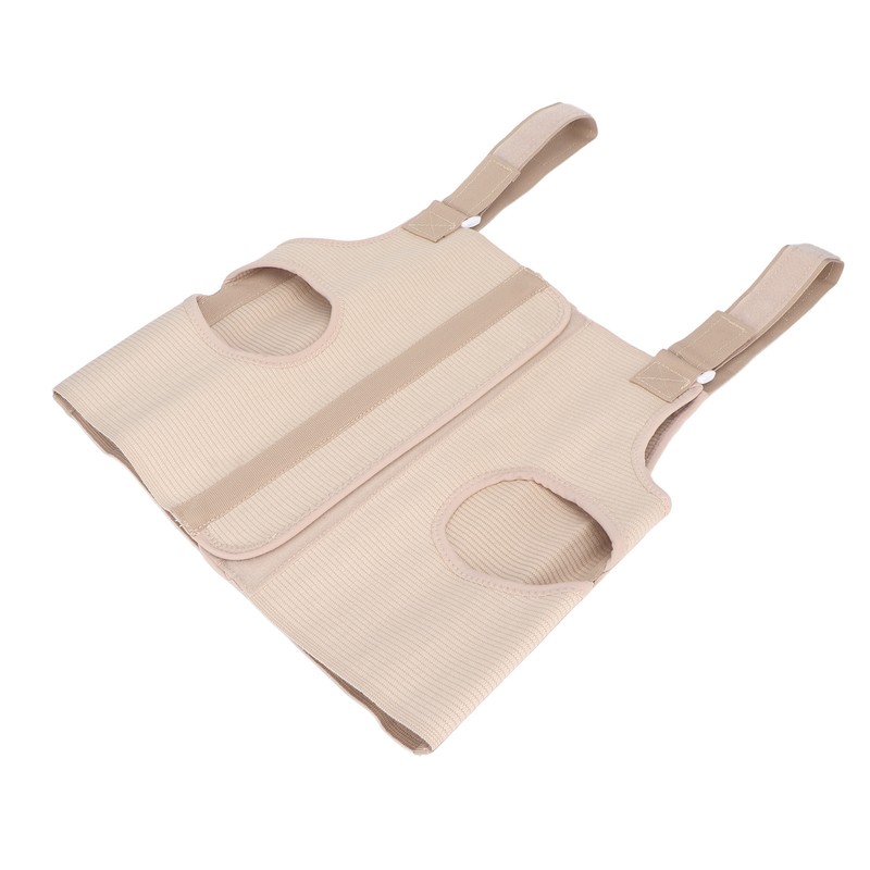 Chest Support Brace Widen Fixation Adhesive Adjustable Shoulder Strap Breathable