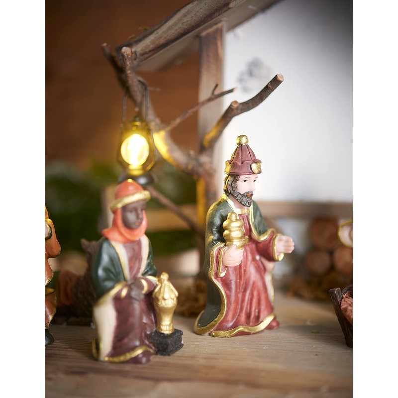 VBS Miniature Sude Lantern with LED Lighting