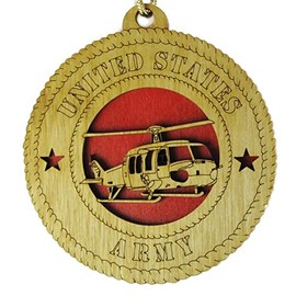Huey Helicopter Ornament