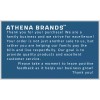 Athena Brands UKRAINE FLAG PATCH UKRAINIAN EMBLEM EMBROIDERED HOOK &