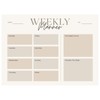 A4 A5 Size Weekly Planner Notepad Deskpad 50 Sheets Printed
