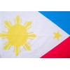 Rectangular Tablecloth Philippines Filipino Flag Tablecloth Fade-Resistant Washable National Flag