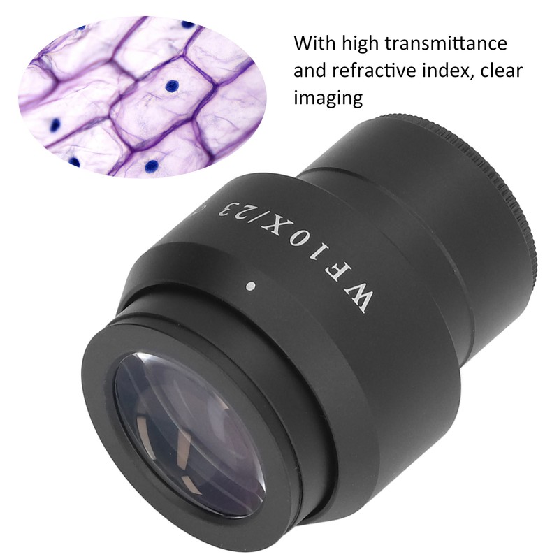 Stereo Microscope Lens High Eye Point Wide Angle Optical Glass