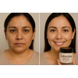 Crema Gel Hidratante Con Ácido Hialurónico Y Vitaminas