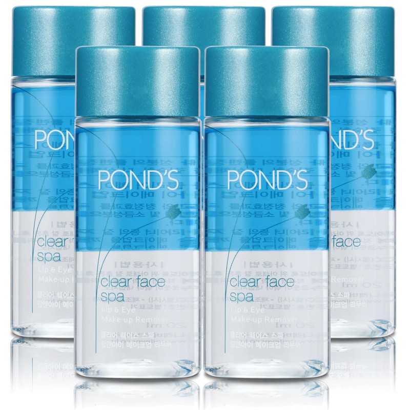 Ponds 폰즈 립앤아이리무버 120ml 5개 저자극 아이리무버 Ponds Lip &