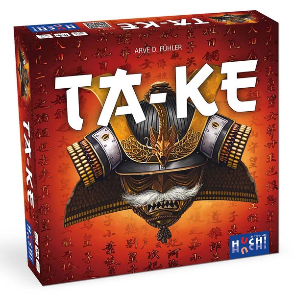 Rio Grande Games TA-KE: Strategy Boardgame, Ages 10+, 2 Players, 30 Mins, Multi