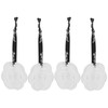 Healeved 4pcs Flower Shaped Hanging Aromatherapy Fresheners for Closet Elegant