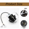 E26 E27 Light Socket,Bakelite Threaded Medium Base Lamp Holder with