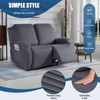 TAOCOCO Recliner Loveseat Covers Stretch Sofa Covers for 2 Seat