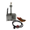 LSMIITTH Portable Propane Gas Forge with Door Single Burner Knife