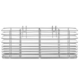 Slideep Stainless Steel Cutlery Utensil Holder Silverware Organizer with Hooks removable Drying Rack Silverware Holder Utensil Cutlery Basket Kitchen Dish Drainer Dish Drying Rack
