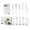 Ceramic Chopsticks and Spoons Set - Reusable, Dishwasher Safe, Non-Slip