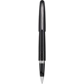 PILOT MR Animal Collection Gel Roller Pen in Gift Box, Matte Black Barrel with Crocodile Accent, Fine Point Stainless Steel Nib, Refillable Black Ink (91235)