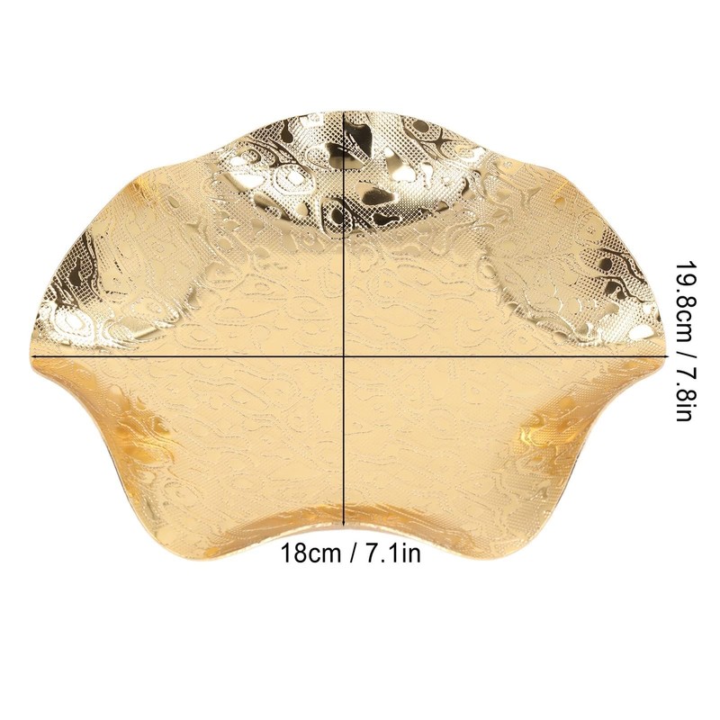 Countertop Fruit Holder Basket, Gold Fruit Storage Bowl Kitchen &