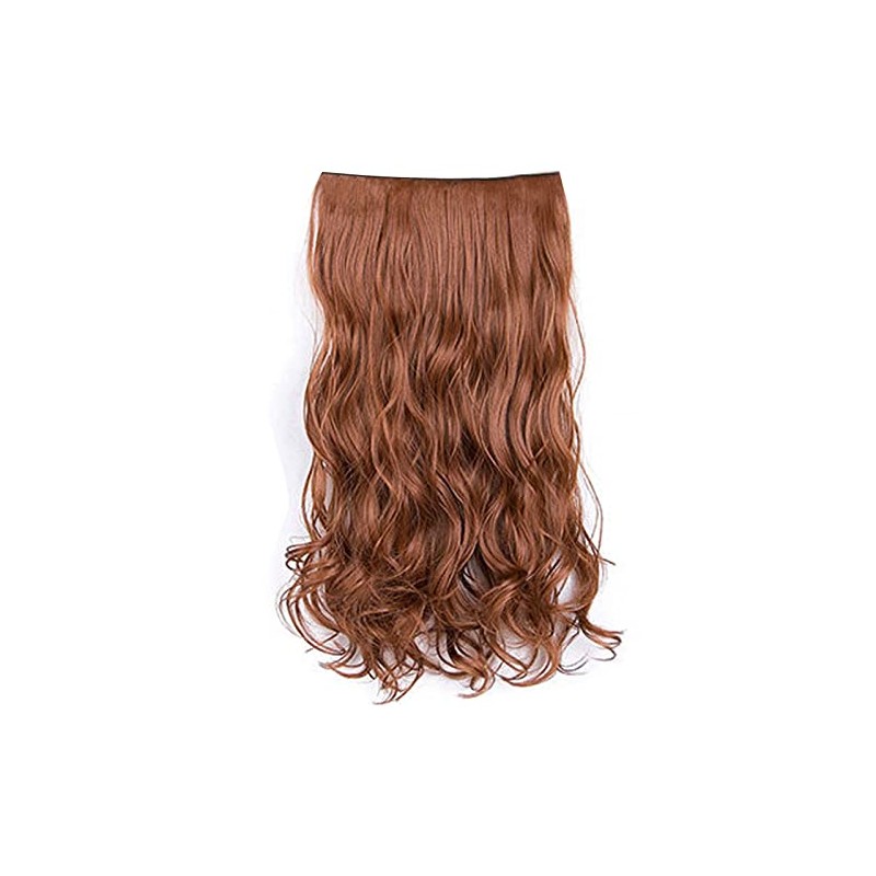 Extensiones de Cabello Largo Ondulado, Extensiones de Clip de 60