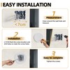 Gadgetzan Ceiling Cover Plate,5 Inch Round Electrical Box Cover Plate