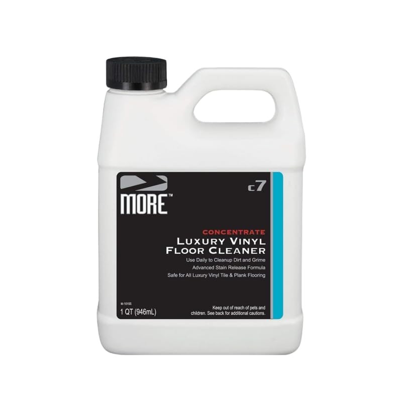 MORE Luxury Vinyl Floor Cleaner - Water-Based Surface Care Concentrate