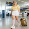 Abodhu Plus Size Compression Socks Open Toe Compression for Women&