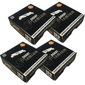 Derby Premium Single Edge Razor Blades 400 Units (Pack of 1)