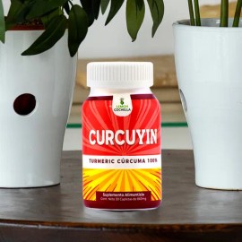 Kit 5 Frasco De Curcuyin 30 Cápsulas ( Rinde 150 Días) Sabor Sin Sabor