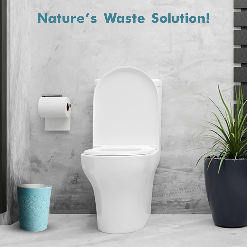 Flora Waste Bins (Sky Blue)