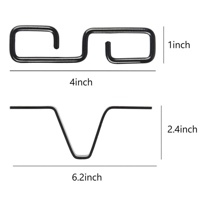 Namvo Rain Chain Clip For Gutter Adapter V Style Copper