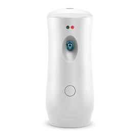 Automatic Air Freshener Spray Dispenser, White Wall Mounted or Free Standing Battery Operated Sprayer for Home or Commercial Use, 3 Auto Time Settings for Scent Release for Room/Bathroom Freshness