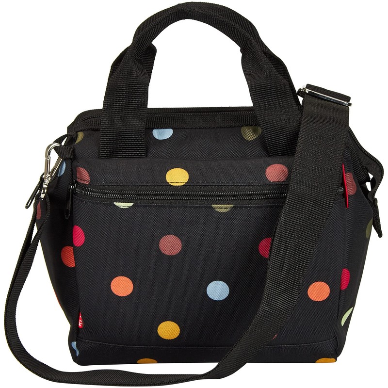 KlickFix Dots Bicycle Bag, Black, One Size