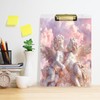DUOBU Acrylic Clipboards Lovely Angels Silver 12 * 9inch Clipboard