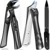 Nail Clippers for Men Thick Nails - Angled Head Toenail