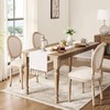 ZeeMart Farmhouse Table Runner, Rustic Table Runners 108 Inches Long,