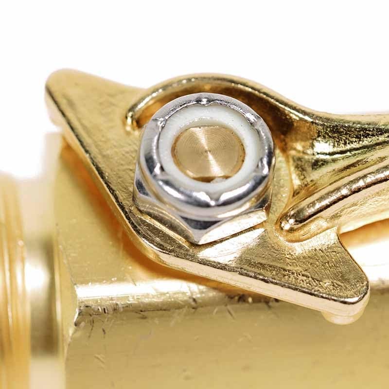 Gemplers Solid Brass Shut Off Valve