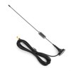 USB RTL SDR Receiver Silver Aluminum Alloy 100KHz-1.7GHz UV HF