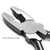 QWORK Wire Twist Pliers, Safety Wire Pliers, 270 mm
