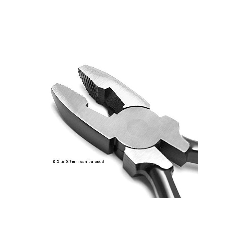 QWORK Wire Twist Pliers, Safety Wire Pliers, 270 mm