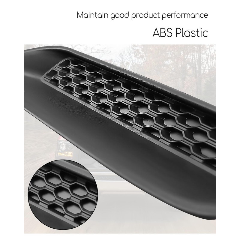 Upgraded Left and Right Hood Vent Covers Fit for Dodge