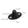 MACHSWON Stainless Steel Hook 40mm,Oval Hook Heavy Duty Ceiling Hooks,