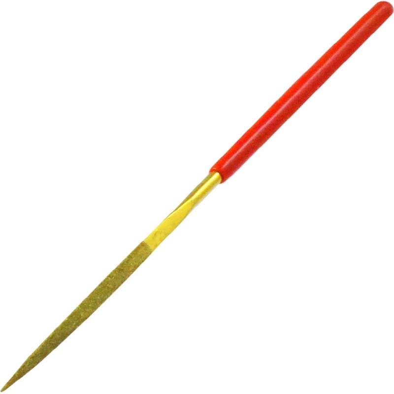 5 Pieces Diamond Files Set 140 Mm of Titanium Coating