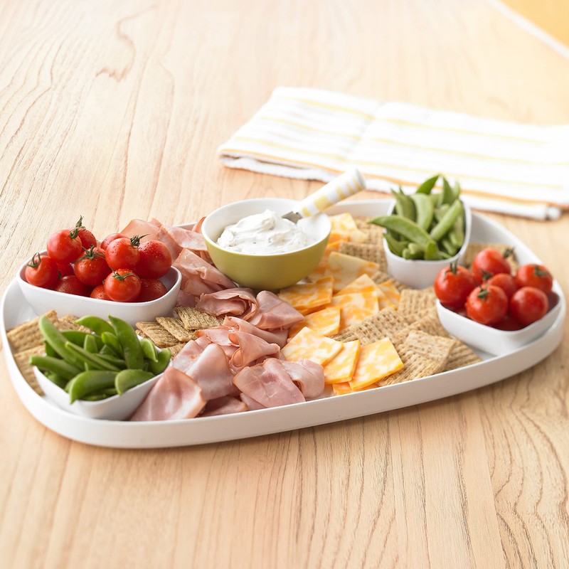 Triscuit Smoked Gouda Whole Grain Wheat Crackers, Lunch Snacks, Bulk