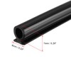 uxcell T-Slot Mount Window Weatherstrip Seal 7mm Bulb Bubble for