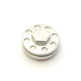 Joker Machine Valve Tappet Cover - Clear Silver - Compatible with Honda