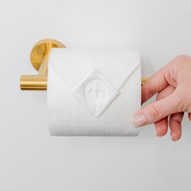 BURU SOLUTIONS Toilet Paper Stamp Variety Pack (6 Pack) - Add a Unique Personal Touch to Your Bathroom Decor! Ideal for Housekeeping, Hotels, Rentals, Home Staging Decor