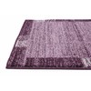 Unique Loom Del Mar Collection Contemporary Transitional Purple Area Rug