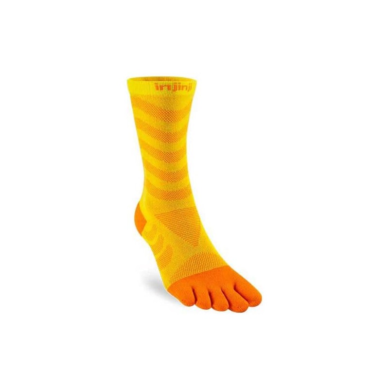 Injinji Women's Ultra Run Crew Sunflower XS/S (EU 35-40), Yellow