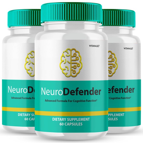 Neuro Defender Brain Supplements for Memory and Focus Capsules NeuroDefender