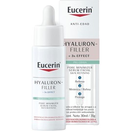🌟 Eucerin Hyaluron Filler Pore Minimizer – Tratamiento Antienvejecimiento 🌟 Reducción de Poros Visibles | Piel Más Suave y Firme