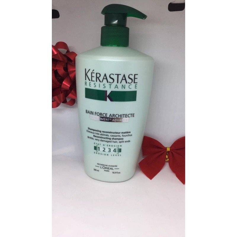KERASTASE BAIN FORCE ARCHITECTE 500ml NEW, SEALED