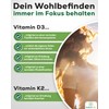 Natural Vitamin D3 K2 Tablets High Dose - 5000 IU